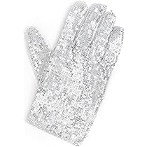 Amazon.co.jp: Michael Jackson Sequin Gloves - White Right Handed