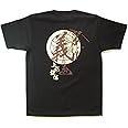 [カタログネットＴシャツ工房] 戦国武将Ｔシャツ 上杉謙信 (XL, ブラック)
