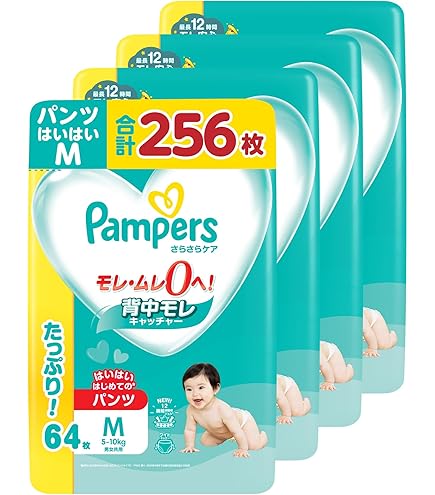 Amazon.co.jp: パンパース 【パンツ Mたっちサイズ】 オムツ さらさら