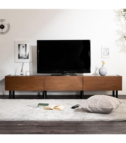 Amazon｜LOWYA ロウヤ テレビ台 200cm幅 国産 テレビボード