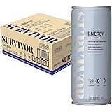 サバイバー エナジードリンク ゼロ 缶 250ml ゼロカロリー [ カフェイン アルギニン 配合 シュガーフリー カロリーゼロ 炭酸飲料 ] (30)