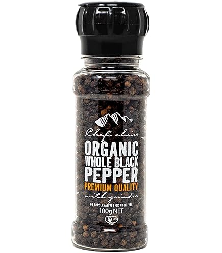 Amazon.co.jp: ミル付き黒こしょう 40g 25674 : 食品・飲料・お酒