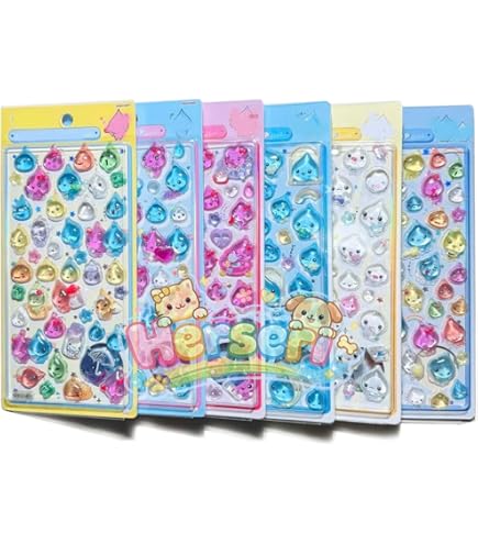 Amazon.co.jp: クーリア しずくちゃん シール ボンボンドロップシール