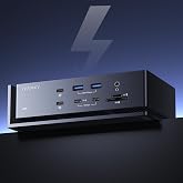 iVANKY FusionDock Max 1 20-in-2 Thunderbolt 4 ドッキングステーション デュアル TB4 チップ搭載 | Quad 6K@60Hz、Dual 8K@60Hz ディスプレイ、4つのTB4ダウンストリームポート
