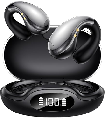 Amazon.co.jp: 骨伝導 イヤホン Bluetooth 5.3 ワイヤレス イヤホン