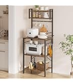 Amazon.co.jp: TTWO レンジ台 W60×D42×H130cm レンジラック 2口