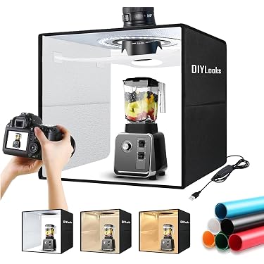 簡易スタジオ Amazon 撮影 撮影 ボックス 食品 60cm Amazon 撮影 撮影