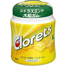 Amazon | モンデリーズ クロレッツ ビッグフルーツ シトラスミント