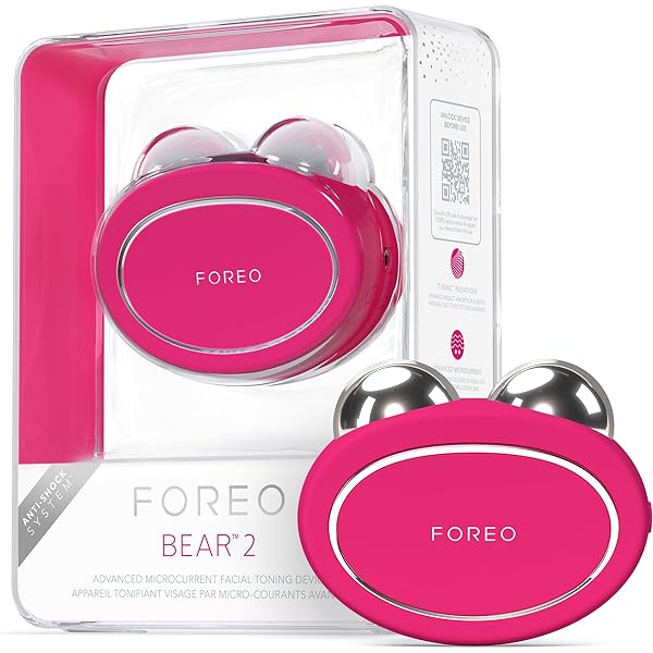 FOREO BEAR Fuchsia Smart Microcurrent Facial Toning Device