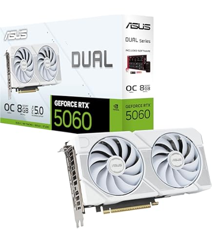 Amazon | ASUS Dual GeForce RTX 4060 Ti EVO White OC Edition 8GB