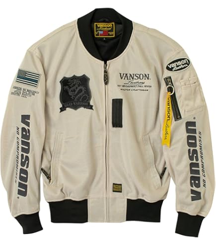 Amazon | VANSON(バンソン) メッシュジャケット BLACK/YELLOW XL