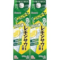 Amazon.co.jp: 【濃いめ】大関 わが家のレモンサワーの素 ZERO クエン