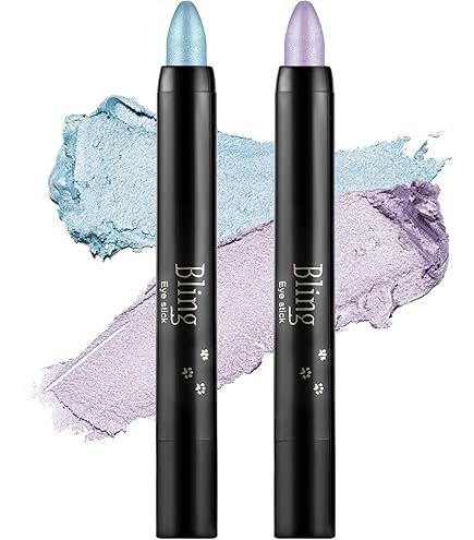 Amazon.co.jp: 8PCSアイシャドウスティックセット、シマーと