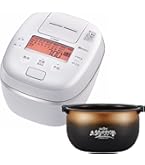 Amazon | タイガー 炊飯器 5.5合 圧力 IH ホワイト 炊きたて 炊飯