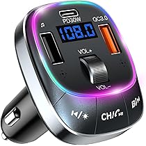 Amazon.co.jp: 【2026新登場】FMトランスミッター Bluetooth 5.3