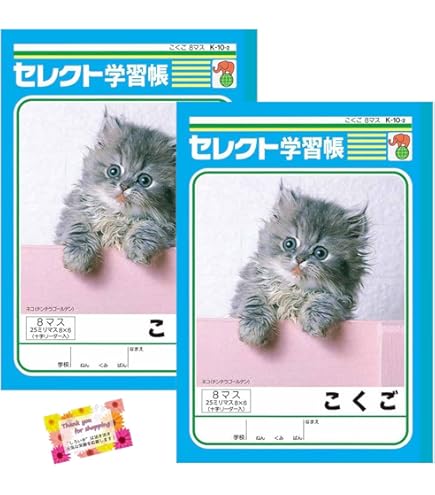 Amazon | ショウワノート 学習帳 ジャポニカ 国語 6マス 十字補助線