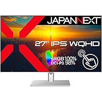 【大幅値下げしました】AppleThunderboltDisplay27インチ Amazon.co.jp: JAPANNEXT 27インチ モニター WQHD 2560x1440解像度 IPS