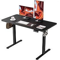 昇降デスク 電動 昇降式 パソコンデスク ゲーミングデスク　120×60cm Amazon | ERGOMAKER 昇降デスク幅120cm×奥行60cm 高さ昇降範囲73-118CM