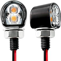 Amazon | KICARYAJP バイク用ウインカー LED 小型 高視認性 超高輝度