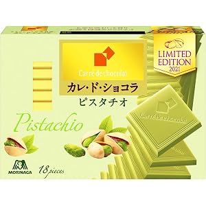 森永製菓 カレ・ド・ショコラ&ltピスタチオ&gt 18枚 ×6個