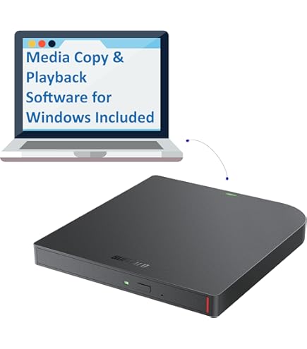 Amazon.co.jp: BUFFALO BDXL対応 USB2.0用ポータブルブルーレイ