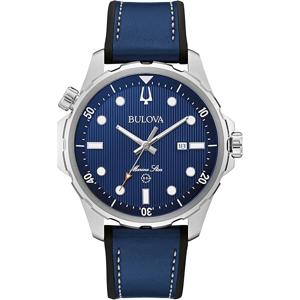 BULOVA 自動巻き時計 シルバー/ブラック Amazon | Bulova メンズ クラシック 自動巻き エアロジェット