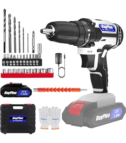 Amazon.co.jp: コードレスドリルドライバー、コードレスインパクト