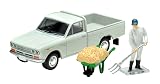 トミーテック (TOMYTEC) トミカリミテッドヴィンテージ 1/64 LV-195c ダットサン トラック 1300 デラックス 白 フィギュア付き 完成品