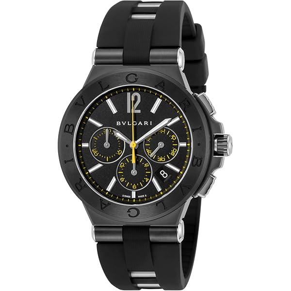 Amazon.co.jp: [BVLGARI(ブルガリ)] 腕時計 Octo ブラック文字盤