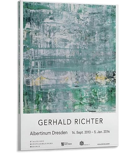 Amazon.co.jp: ポスター ゲルハルト リヒター Abstraktes Bild、 1977