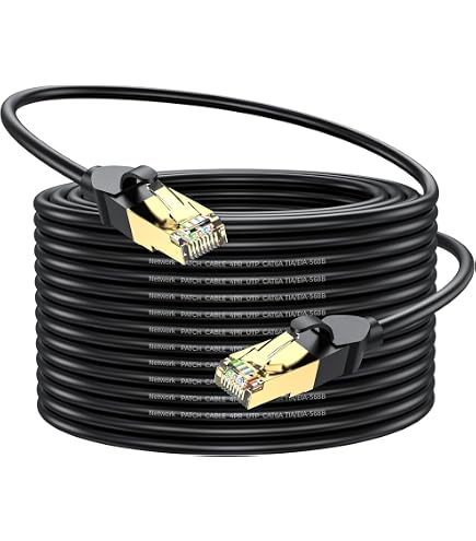 Amazon.co.jp: LANケーブル CAT6A 30m / 50m 屋外 PoE対応 ケーブル