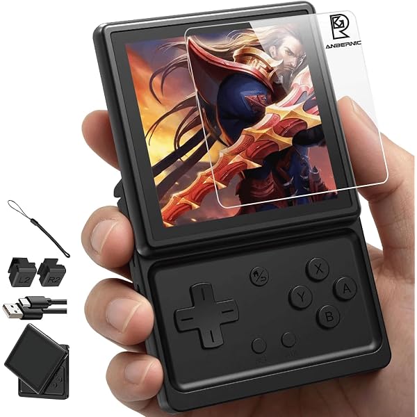 ローターレトロハンドヘルドゲームコネクター、3.5インチスイーブルスクリーン Amazon.co.jp: Anbernic RG ローターレトロハンドヘルドゲーム