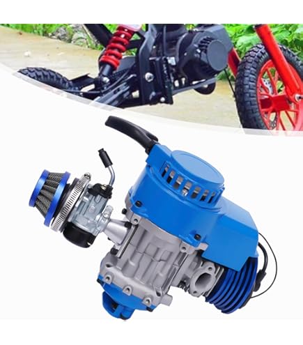 ポケットバイク　予備エンジンキャブ付き Amazon.co.jp: らくらくスターター付 中華ポケットバイクミニバイク用