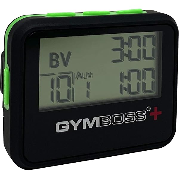 Amazon.co.jp: Gymboss Plus インターバルタイマーとストップウォッチ 