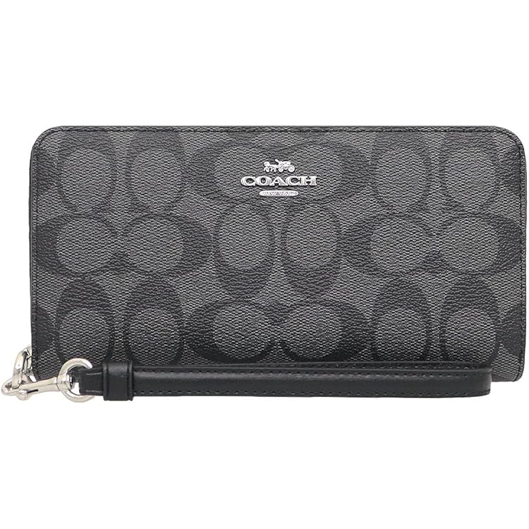 Amazon.co.jp: [コーチ] 財布(長財布) F67637 ブラック デボスド
