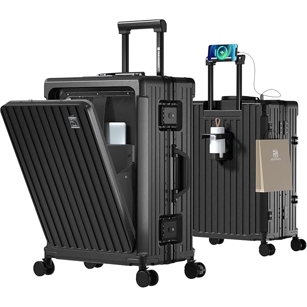 Amazon | [リベティ] スーツケース キャリーケース S/M 多機能 耐衝撃