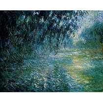 Amazon.co.jp: 15 枚の絵画 雨のセーヌ川の朝 クロード・モネの