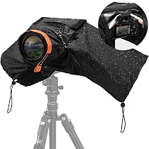 Amazon | JJC 2枚入 一眼レフ レインコート ストロボ付ける 使用可能