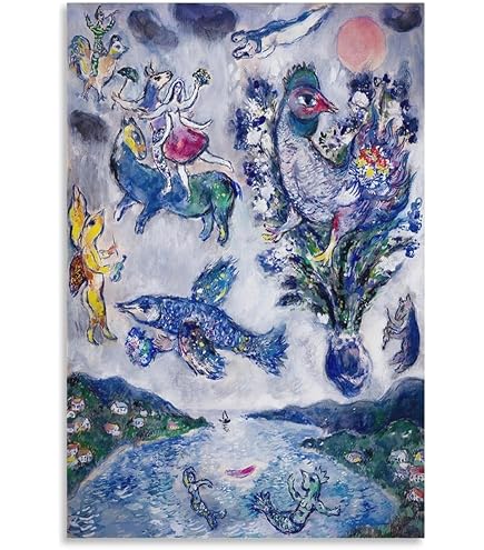 Amazon.co.jp: マルク・シャガール展 ポスター マルク・シャガール版画