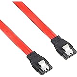 オウルテック SATA3ケーブル 6Gbps対応 ラッチ付き 長期3年保証 ストレート – ストレートコネクター 50cm レッド OWL-SATA3SS50-RE