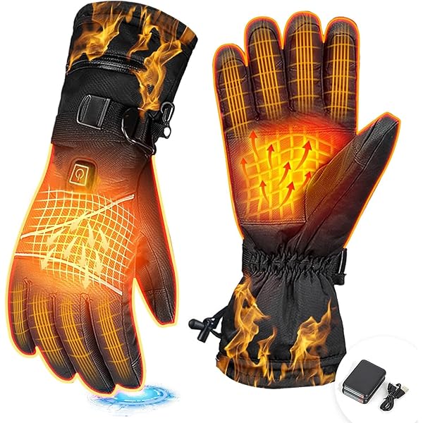 電熱グローブ 電熱手袋 バイク ヒーター手袋 3M 防水 シンサレート　Lサイズ 電熱グローブ バイク 手袋 ヒーターグローブ 冬用 3M