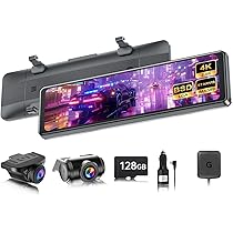 デジタルミラー　ドラレコVANBAR DC209Pro Amazonおすすめ Amazon.co.jp: 【再進化分離式・128GBカード付属・4K・BSD運転補助