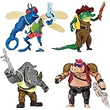 Teenage Mutant Ninja Turtles: Mutant Mayhem Basic Figure Mutant 4-Pack Bundle by Playmates Toys