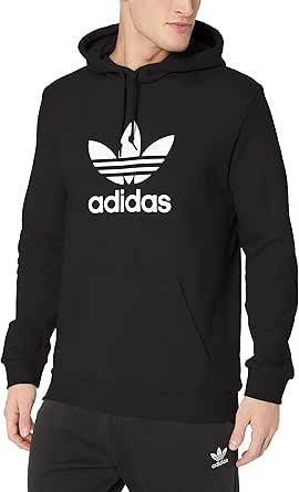 adidas originals trefoil hoodie black