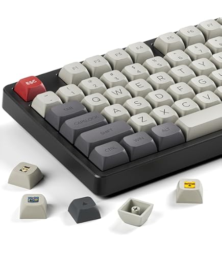 キーボード RETRO-HIGH LIGHT keycap Kit GMK Retro Mixed Lights Clone Keycaps Set PBT - Keysium