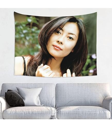 Amazon.co.jp: 中山美穂 タペストリー インテリア 装飾アート