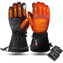 新品　電熱グローブL＋バッテリー２個＋予備バッテリー２個　定価11,000円 Amazon | Chonomai 電熱グローブ バッテリー 7.4V/2A 3000mAh 電熱