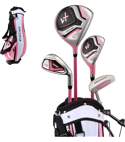 Amazon.co.jp: PGM ジュニアゴルフクラブ コンプリートセット 子供用 3