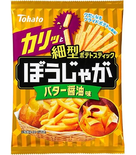 Amazon.co.jp: 東ハト ぼうじゃがうましお味 58g×12袋 : 食品・飲料・お酒