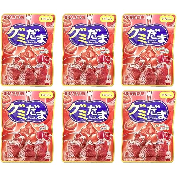 Amazon.co.jp: 【地域限定 販路限定】U H A 味 覚 糖 グミだま